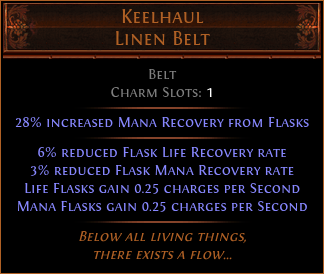 Keelhaul Linen Belt
