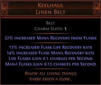Keelhaul Linen Belt