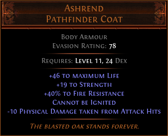 Ashrend Pathfinder Coat