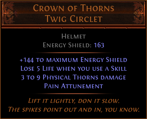 Crown of Thorns Twig Circlet