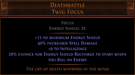 Deathrattle Twig Focus