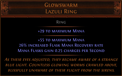 Glowswarm Lazuli Ring