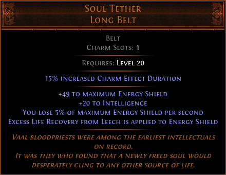 Soul Tether Long Belt