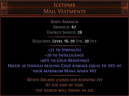Icetomb Mail Vestments