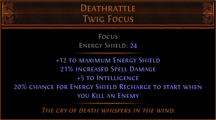 Deathrattle Twig Focus
