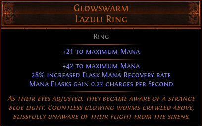 Glowswarm Lazuli Ring