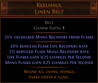 Keelhaul Linen Belt