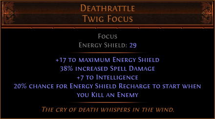 Deathrattle Twig Focus