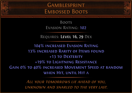 Gamblesprint Embossed Boots